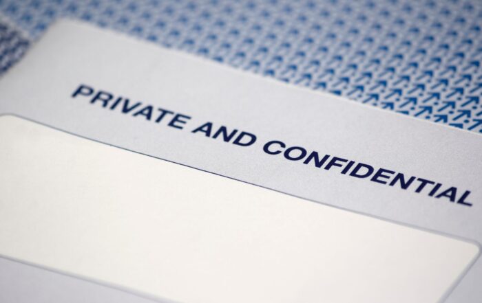 Bulletin de paie confidentiel